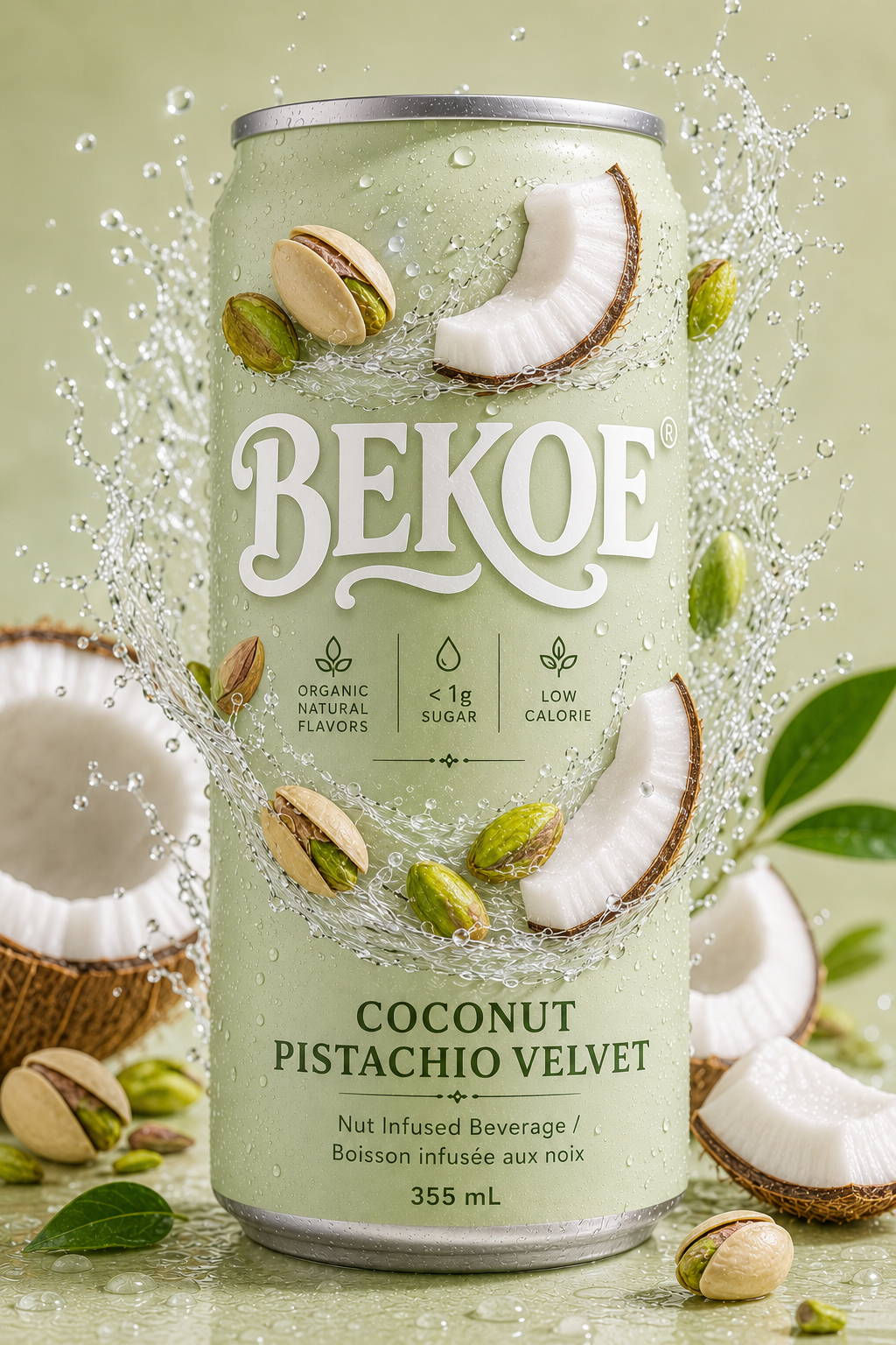 Coconut Pistachio Velvet